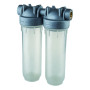 Фильтр-колба Atlas Filtri DP 10 DUO 1'' SANIC ANTIMICROBIAL