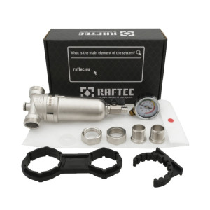Самопромывной фильтр Raftec RMHF 01 1/2'' на горячую воду