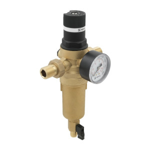 Самопромивний фільтр з редуктором Raftec RCFR 01-H 1/2'' на гарячу воду