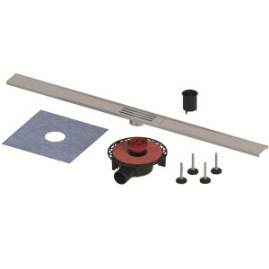 Душевой канал TECE TECElineo нержавеющая сталь матовая 15301100