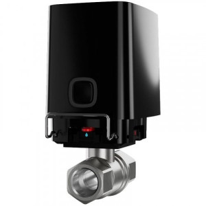 Бездротовий кран перекриття води Ajax Waterstop 1/2'' DN15 Jeweller Чорний (000029711)