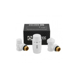 Комплект термостатичний кутовий Raftec WHITE 1/2" DKTU11-W